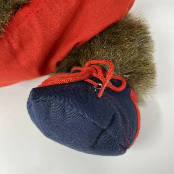 Build-A-Bear Chubby Cubby Vintage Plush‎ Teddy Pinafore Dress Shoes Has Orig Tag - Picture 6 of 15